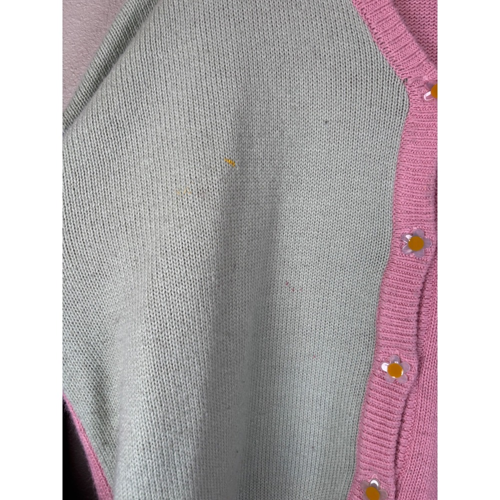 Disney Mickey Mouse And Friends Spring Pastel Girls Cardigan Plus Size 0 - Picture 4 of 11